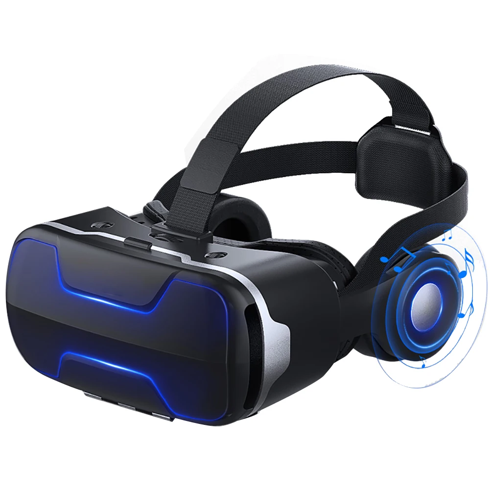 VR Виртуальная реальность 3D очки коробка стерео VR Google гарнитура шлем для IOS Android WIN смартфон с Bluetooth рокер ручка