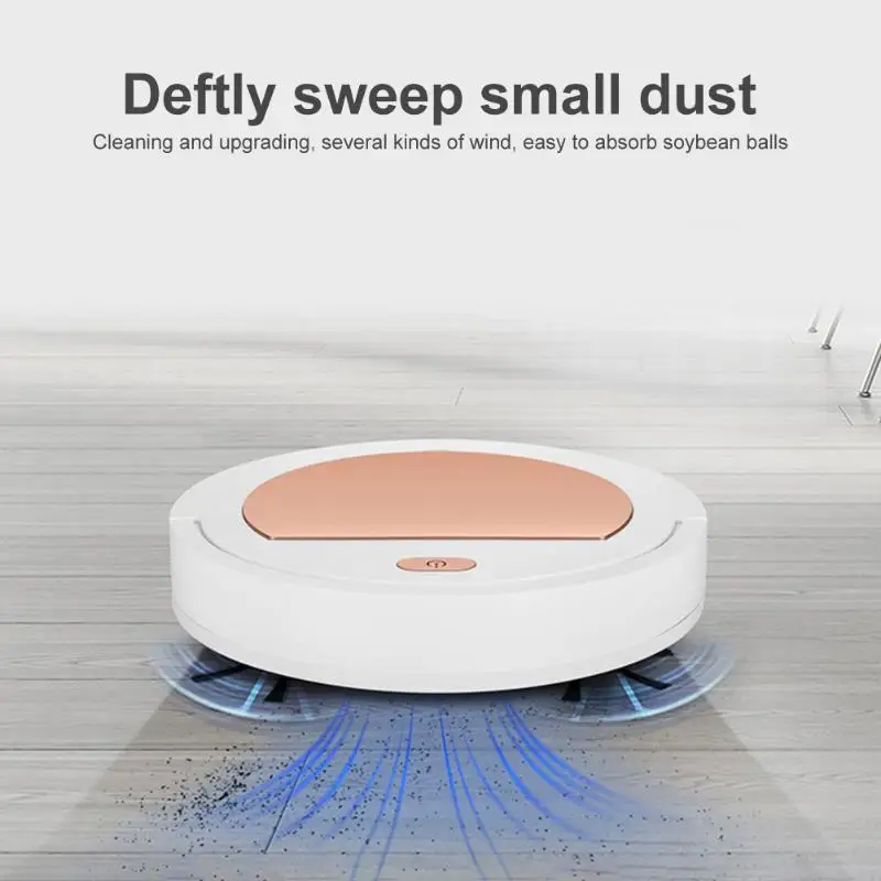 Mini Smart Vacuum Cleaner Sweeper USB Rechargeable Cleaning Sweeping Robot Household Wireless Vacum Cleaner Vaccum