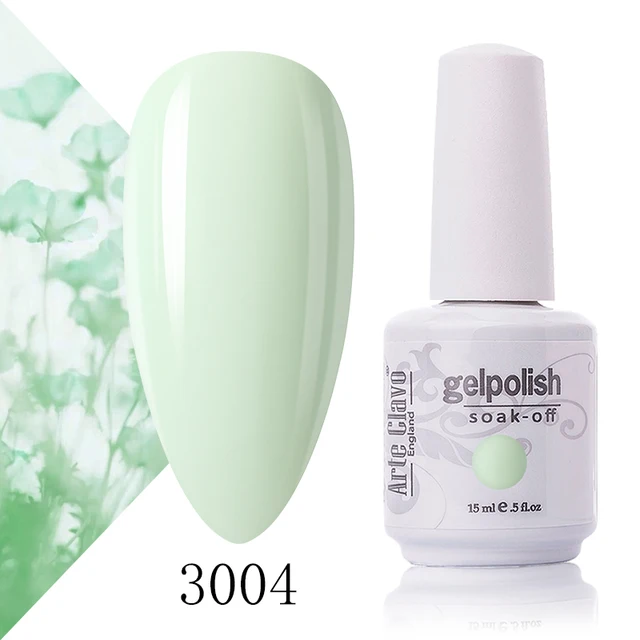 Arte Clavo 131 Colors Gel Polish Nail Gel Varnish Paint Semi Permanent Nails Art Gel Nail Polish For Manicure Top Coat Base Coat 3004