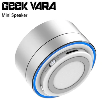 

2020 Mini Bluetooth Speaker Audio Music Player Stereo Round Metal Wireless Portable Outdoor Rechargeable Portable With Battery
