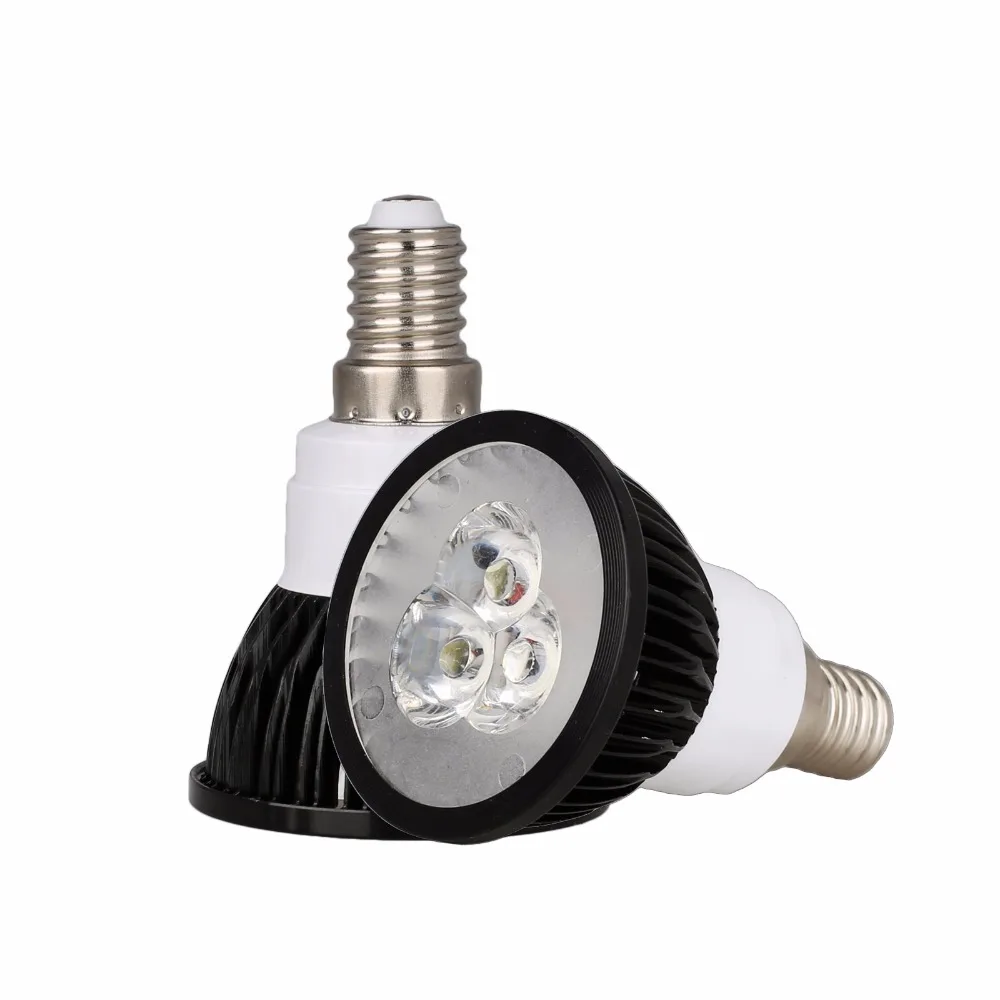 

MR16 LED Spotlight DC 12V Black LED Spotlight Ampoule Chandelier For Home