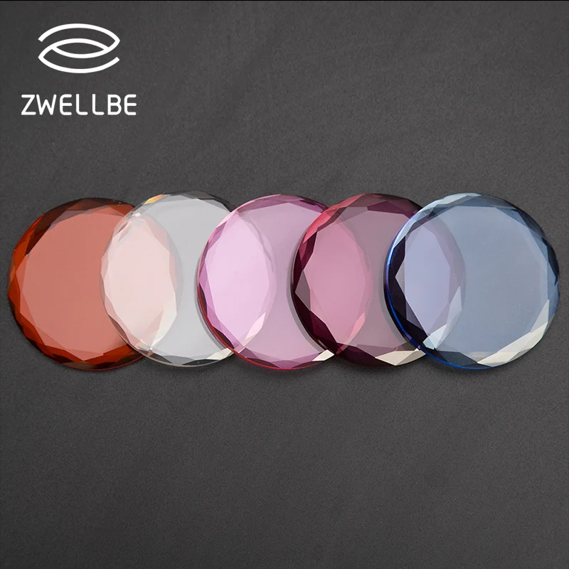 zwellbe 1pcs High Quality Round Crystal Stone Eyelash Extension Glue Adhesive Pallet Stand Holder Fake Eye lash Makeup Tool | Красота и