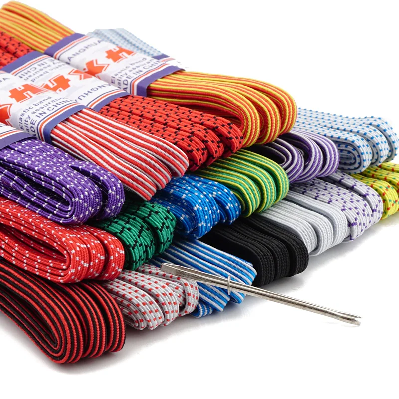 

16 TPU core colors elastic band thin flat home high elastic band thick black and white elastic rope pants clothing accessories