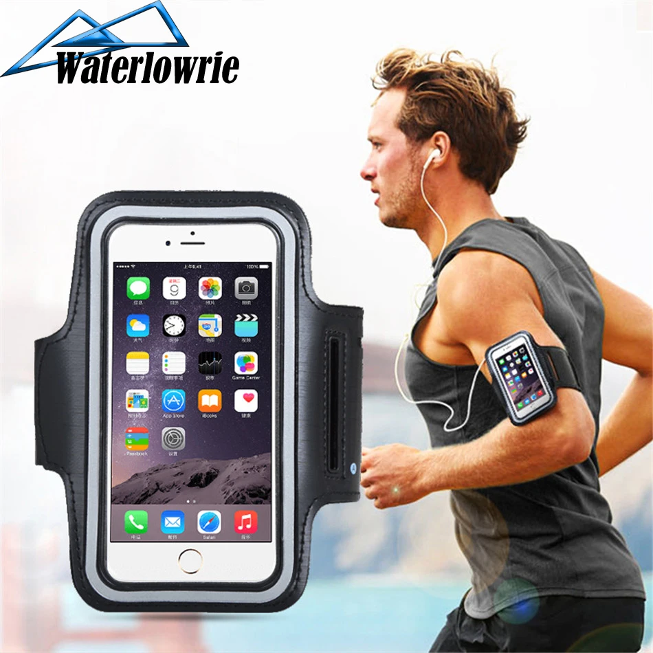

Mobile Sports Arm band Case Hand Bag Gym / Outdoor Running Phone Cover For iPhone 6 7 8 / Plus X XR XS / MAX Arm Strap Holder