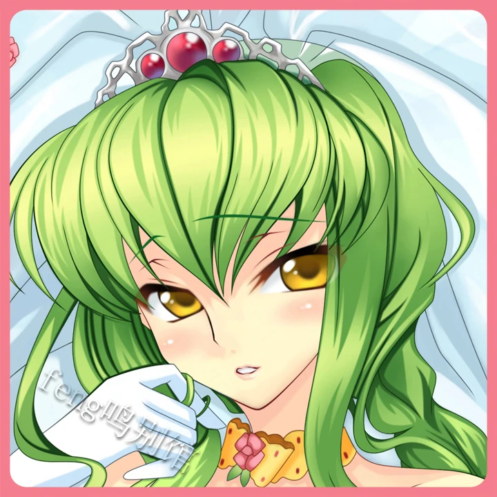 Anime C.C. CODE GEASS Lelouch of the Rebellion Dakimakura 2WAY Hugging Body Pillow Case Cosplay Game Cushion Cover Gifts FMBG |