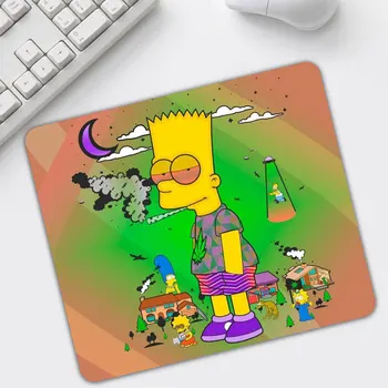

Big Promotion Laptop Mouse Pad Cartoon Simpsons Gaming PC Anti-slip Mousepad Mause Mice Mat Size for 30x25x0.2cm Child Gift