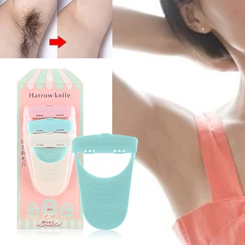 

3Pcs Stainless Steel Lady Shaver Razor Epilator Arm Leg Armpit Body Hair Remover Trimmer Make Up Beauty Tools