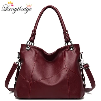 

Designer Soft pu Leather Handbags Vintage Crossbody Bags for Women 2020 New Handbags Sac A Main Female Shoulder Messenger Bags
