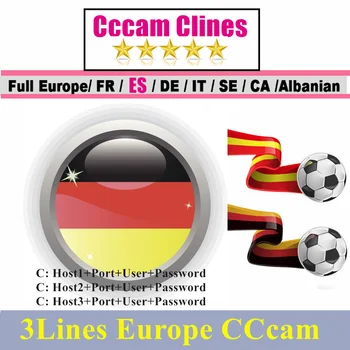 

Cccam Europe Server For 3 Lines Europe ESPA A Spain Portugal France DVB-S2 Freesat V7,V7S HD,V8 Super,V8 NOVA Satellite receiver