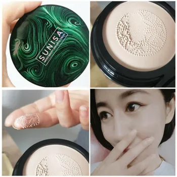 

Air Cushion BB Cream New Mushroom Head Make up Moisturizing Waterproof Brightens Concealer Foundation Natural Brightening 10.19