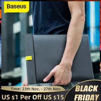 

Baseus Laptop Bag for Macbook Air Pro Laptop Sleeve Magnetic Switch Double-layer Notebook Cover Liner Sleeve 13 14 15 16 inch
