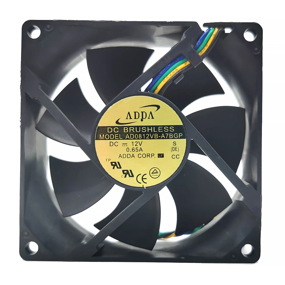 Осевой охлаждающий вентилятор 12 В AD0812VB-A7BGP А 8025 80x80x25 мм | Компьютеры и офис