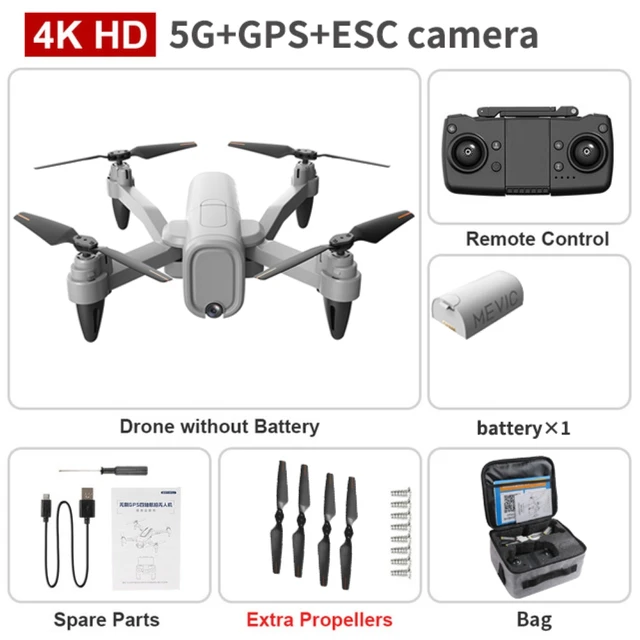 CONUSEA 2021 New H6 Drone 4K GPS Professional HD ESC Camera 5G WiFi Aerial Photography Foldable Mini Quadcopter RC Dron VS L900