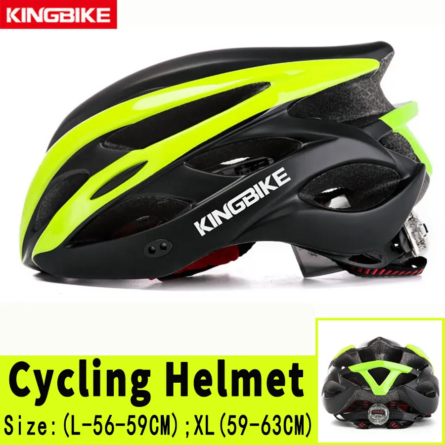 Велосипедный шлем KINGBIKE ульсветильник велосипедный CPSC & CE задняя подсветка со