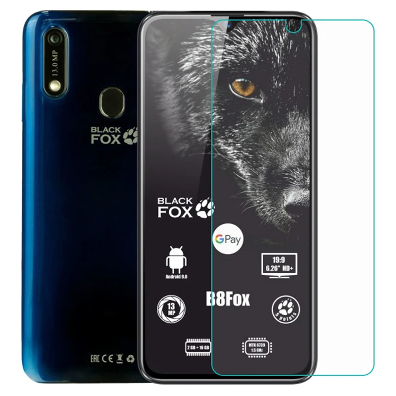 Для Black Fox B8Fox BMM441S Закаленное стекло Защитная пленка для экрана | Мобильные