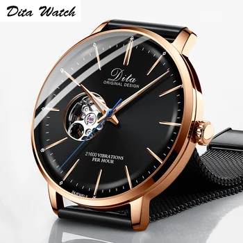 

Mens Watches Skeleton Tourbillon Automatic Mechanical Watch Men Stainless Steel relojes de mujer Man Wristwatch New 2019 DITA
