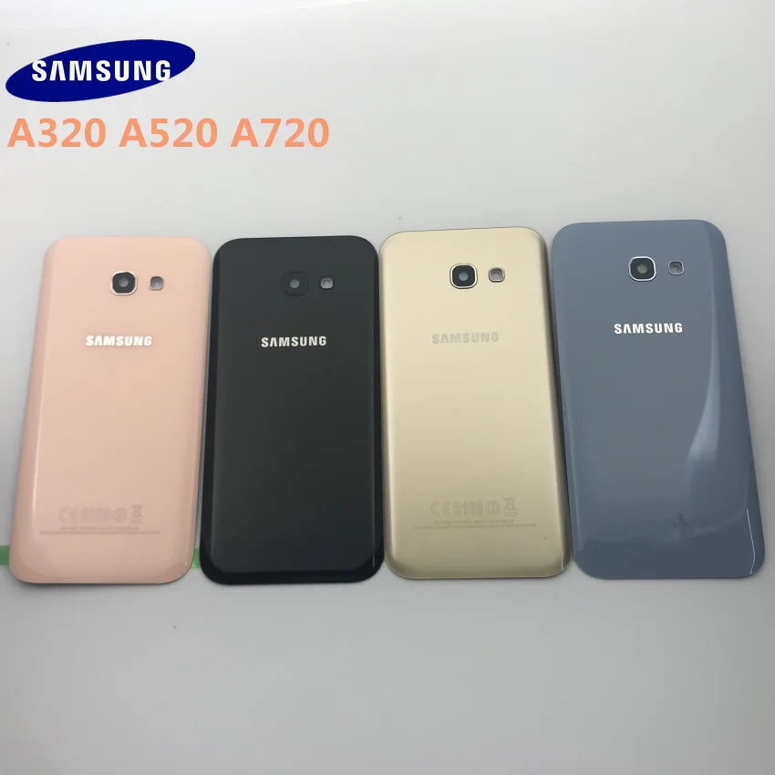 Задняя стеклянная крышка батарейного отсека для SAMSUNG Galaxy A3 A320 A5 A520 A7 A720 задняя