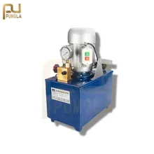 Pompe hydraulique électrique Portable avec réservoir d'huile de 19 litres, 0,75 kw, 220V/380V