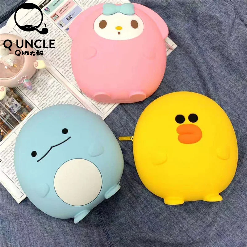 

Q UNCLE High Quality Waterproof Silicone Women Backpack Fashion Women Backpacks Famous Yellow Duck Lady Large Capacity Backpack