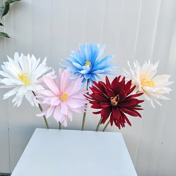 

3Pcs Simulation Rare Cactus Flower Artificial Plants Silk Flowers Farmhouse Decor Bonsai Japanese Epiphyllum Succulents Bonsai