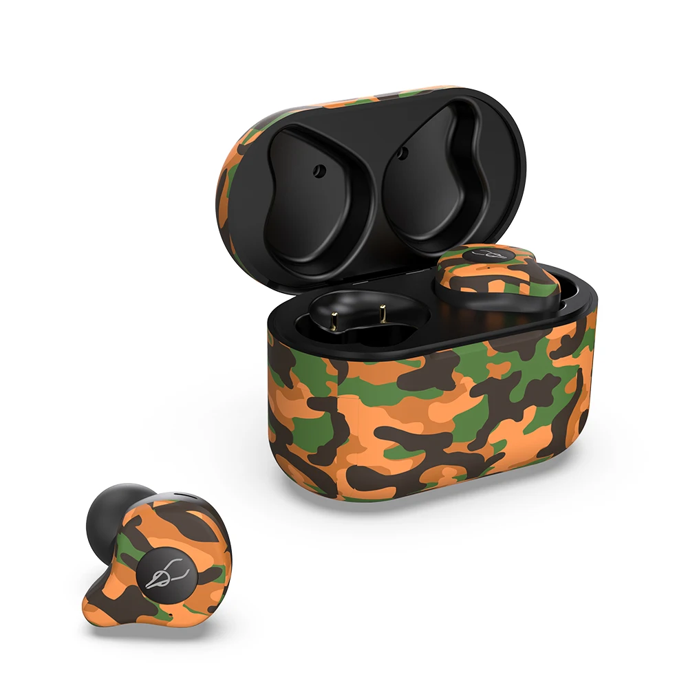 Sabbat E12 ультра Bluetooth наушники TWS наушники настоящие Беспроводные наушники с двойной микрофон Спортивная гарнитура AptX/SBC/AAC для телефона - Цвет: Цвет: желтый