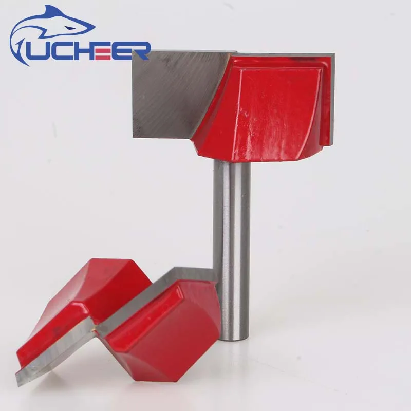

UCHEER 1pc 12.7mm Cleaning bottom Engraving Bit solid carbide router Woodworking Tools CNC milling cutter endmill for wood