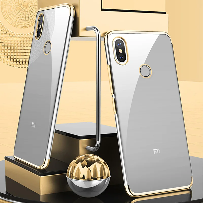 Gold 3в1 чехол для Xiaomi Pocophone F1 чехол для Xiaomi Mi A2 Lite Mi A1 Mix 2 2s Max 3 Mi8 чехол для Redmi 6A 6 Pro S2 Note 4X 5A 5 Pro - Цвет: Gold