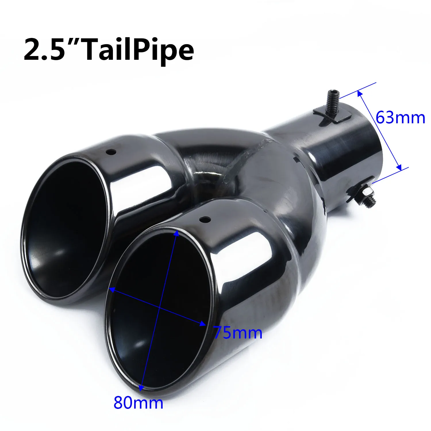 dual exhaust pipes for trucks