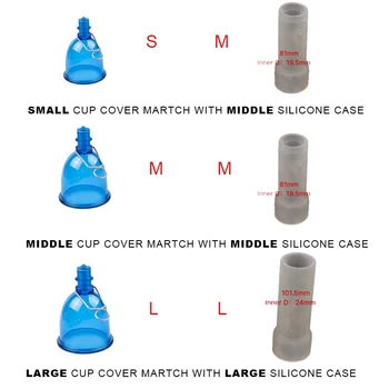 Penis Enlargement Dick Extender Stretcher Hanger Vacuum Pump Kit Sex Toys for Men Penile Enhancer Exercise Tension Cups Device 6