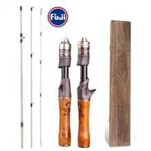 

Fuji 1.4m Casting Spinning Lure Fishing Rod 4 Section Ultra-Soft Micro-Object XUL Slow-Adjusted Catapult Pole With Wooden Box