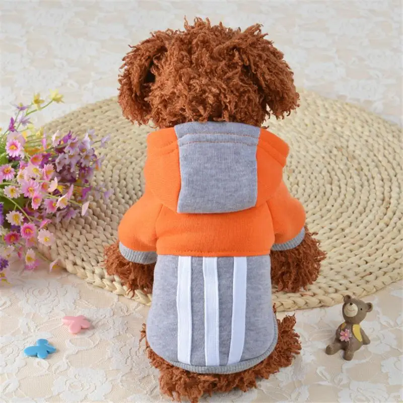 Pet Clothes for Small Medium Dogs Puppy Hoodies Coat Spring Sweatshirt Dog Outfits Fashion Pet Bulldog Pug Hoodies Clothes
