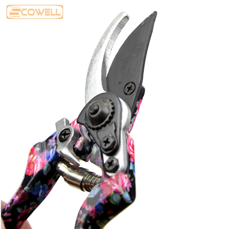 35% OFF 8 inch 200mm Hand Purning Scissors Aluminium Handle Garden Shears For Flower Green Branch Purnner Garden Scissors 4