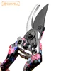 35% OFF 8 inch 200mm Hand Purning Scissors Aluminium Handle Garden Shears For Flower Green Branch Purnner Garden Scissors 4