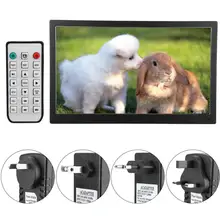 15,6 дюймов 1920*1080 HD ips экран металлическая цифровая фоторамка Будильник Календарь Горячая Распродажа