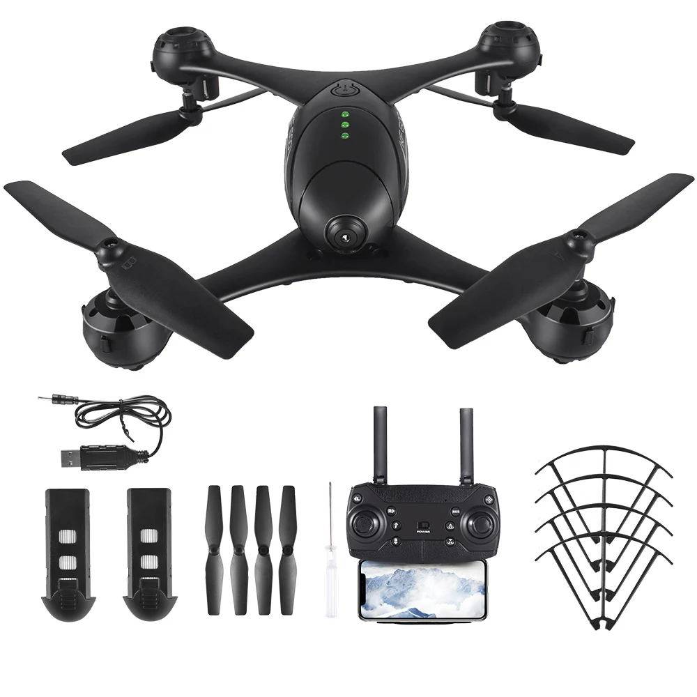 KF600 Дрон с камерой 720P Wifi FPV оптический поток позиционирования жестов фотография высота удержания Квадрокоптер