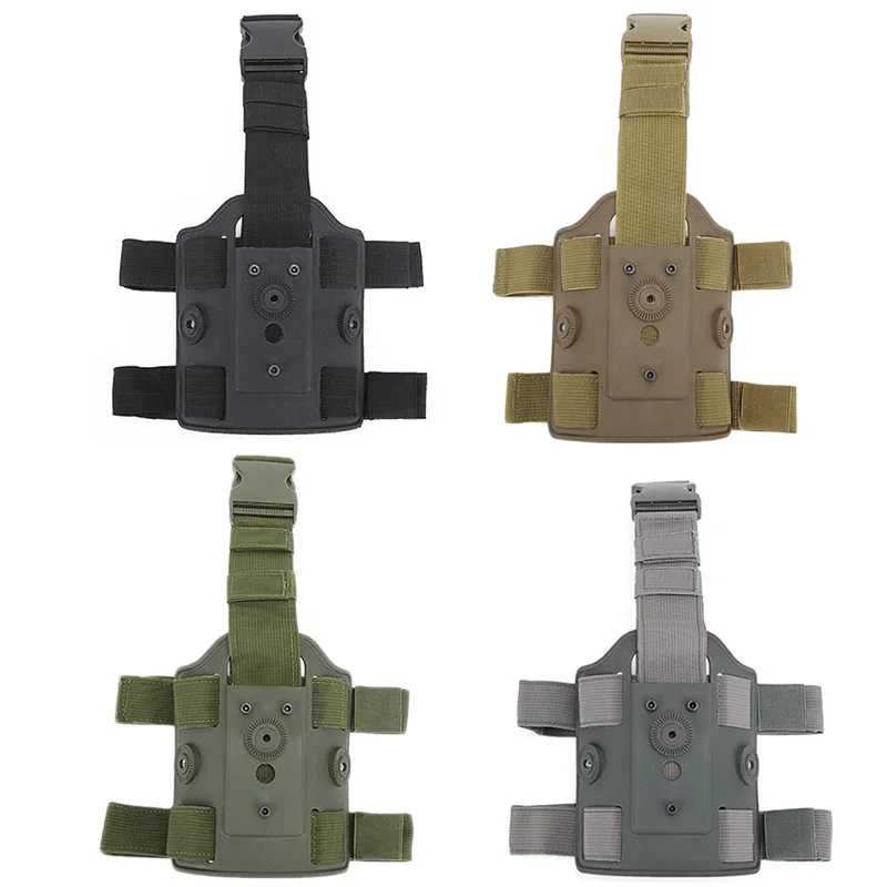 Tactical Drop Leg Gun Holster Airsoft Thigh Holster Holder Case Adapter Hunting Accessory For GL 17 1-4 gen Pistol Holder pistol holster gun holster hunting holster