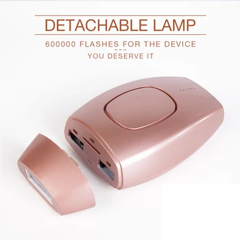 

2020 New Arrival 600000 Flash Permanent Hair Remover IPL Epilator Laser Painless Whole Body Facial Hair Removal Machine