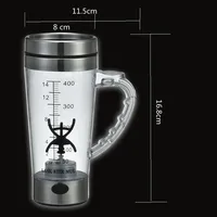 400ml Automatic Self Stirring Shaker Bottle For Protein，Coffee Mixing Mug Electrical Lazy Smart Cup 5