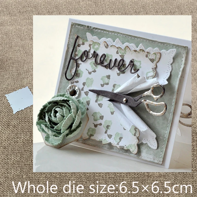 

New Design Craft Metal die cuts Cutting Die Irregular frame decoration scrapbooking Album Paper Card Craft Embossing die cuts