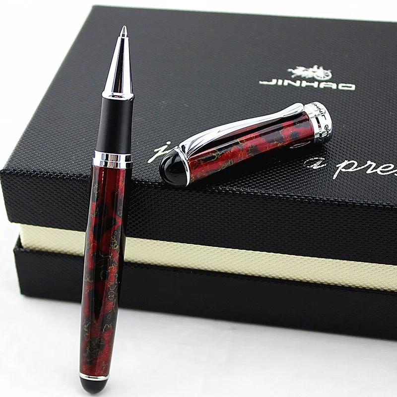 Jinhao 750 Лава красная Ручка-роллер высокое качество роскошные офисные школьные канцелярские принадлежности Материал Поставки Роскошный Металлический роллер шариковая ручка - Цвет: U