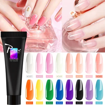 

Verntion Thermal Polygel Polish Nails Extension Building Acrylic Poly Gel Color Extension Glue UV LED Quick Builder Gel Nail Art