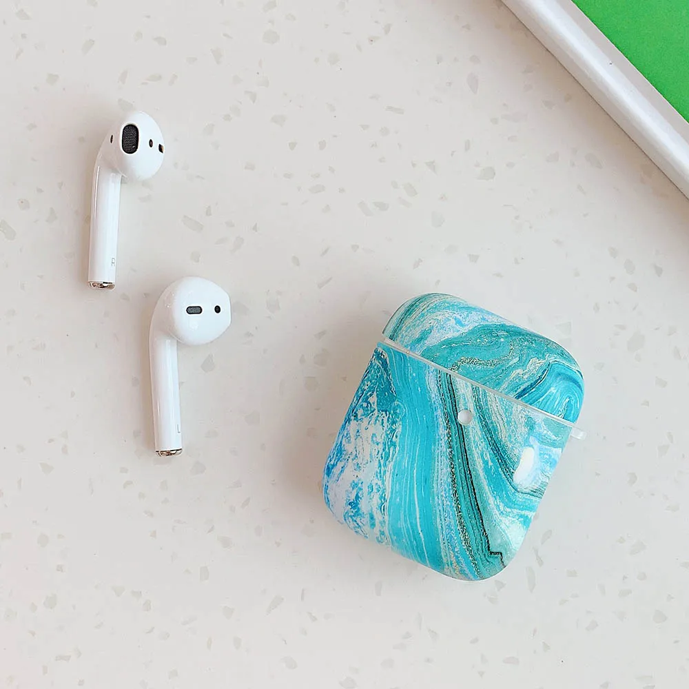 Мягкий IMD Bluetooth чехол для беспроводных наушников текстурированный защитный AirPods