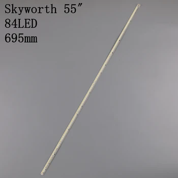 

New 5 PCS/lot 84LED LED backlight strip 55" V13 Edge 6916L1249A 6916L1092A for 6922L-0048A 6916L-1535A 55E610G LC550EUN(SF F1)
