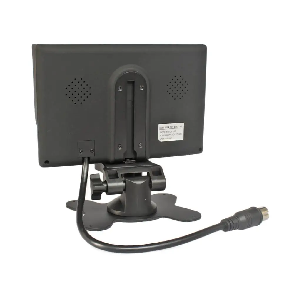 DIYKIT " 4 Сплит четырехъядерный автомобильный монитор заднего вида+ CCD IR ночного видения резервная камера заднего вида Водонепроницаемая Для грузового автобуса