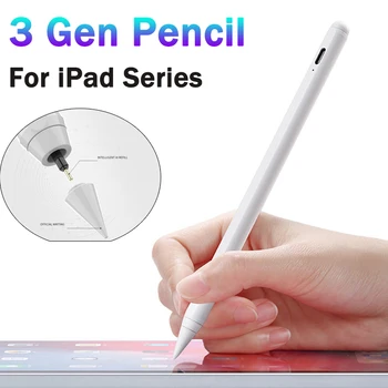 

3 Gen Capacitive Pencil For Apple ipad Pro Anti-mistouch Stylus Pen For Tablets Drawing Work Written Pencil Pen For iPad air iOS