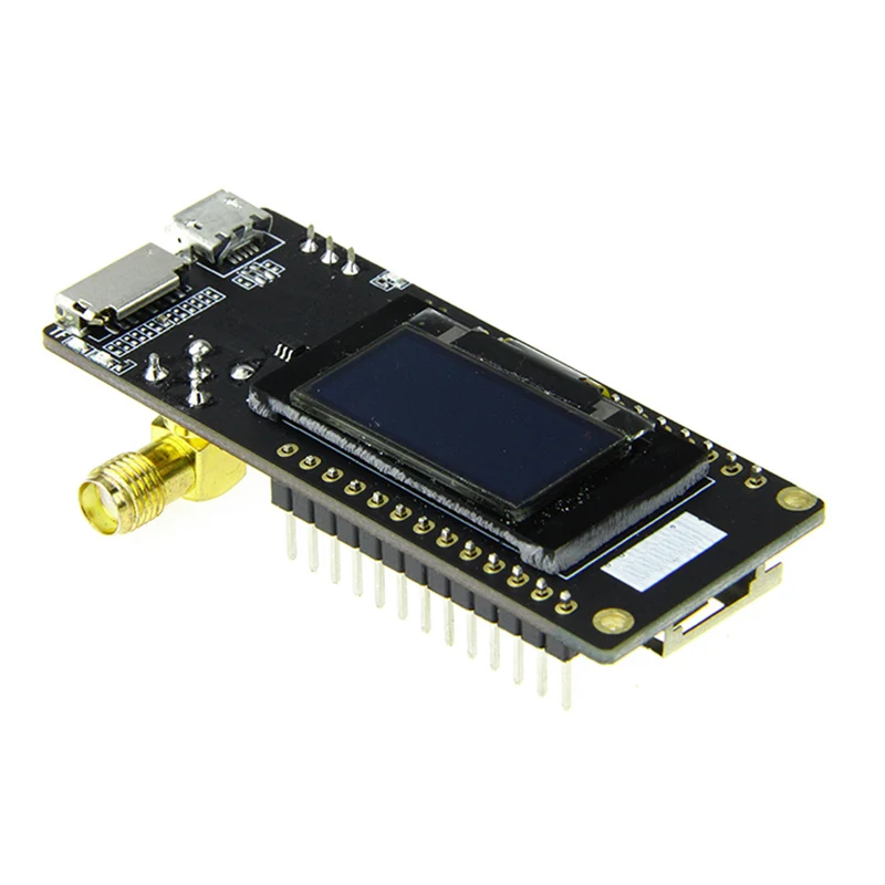 TTGO ESP32 LoRa32 433/868/915 МГц OLED 0 96 дюймовая SD карта Bluetooth WI FI модуль QJY99|Беспроводные