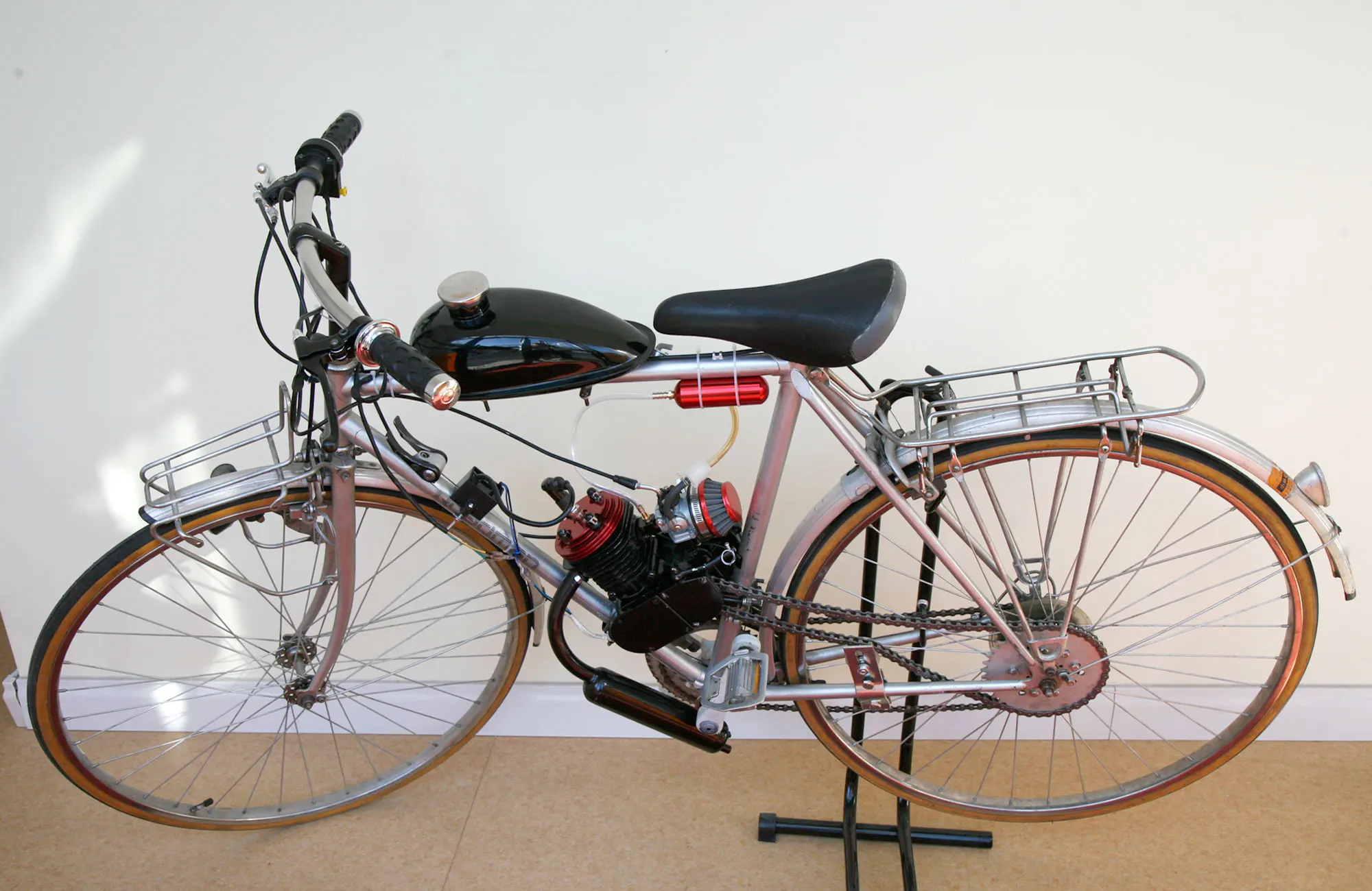 bmx bicycle engine kit EZM 49cc Motorbike from top CUBELLIN Upgraded 100cc Bicycle Engine
