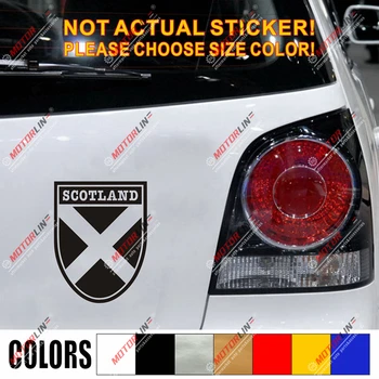 

Scotland Flag Saltire Decal Sticker Scottish Car Vinyl Shield pick size color c