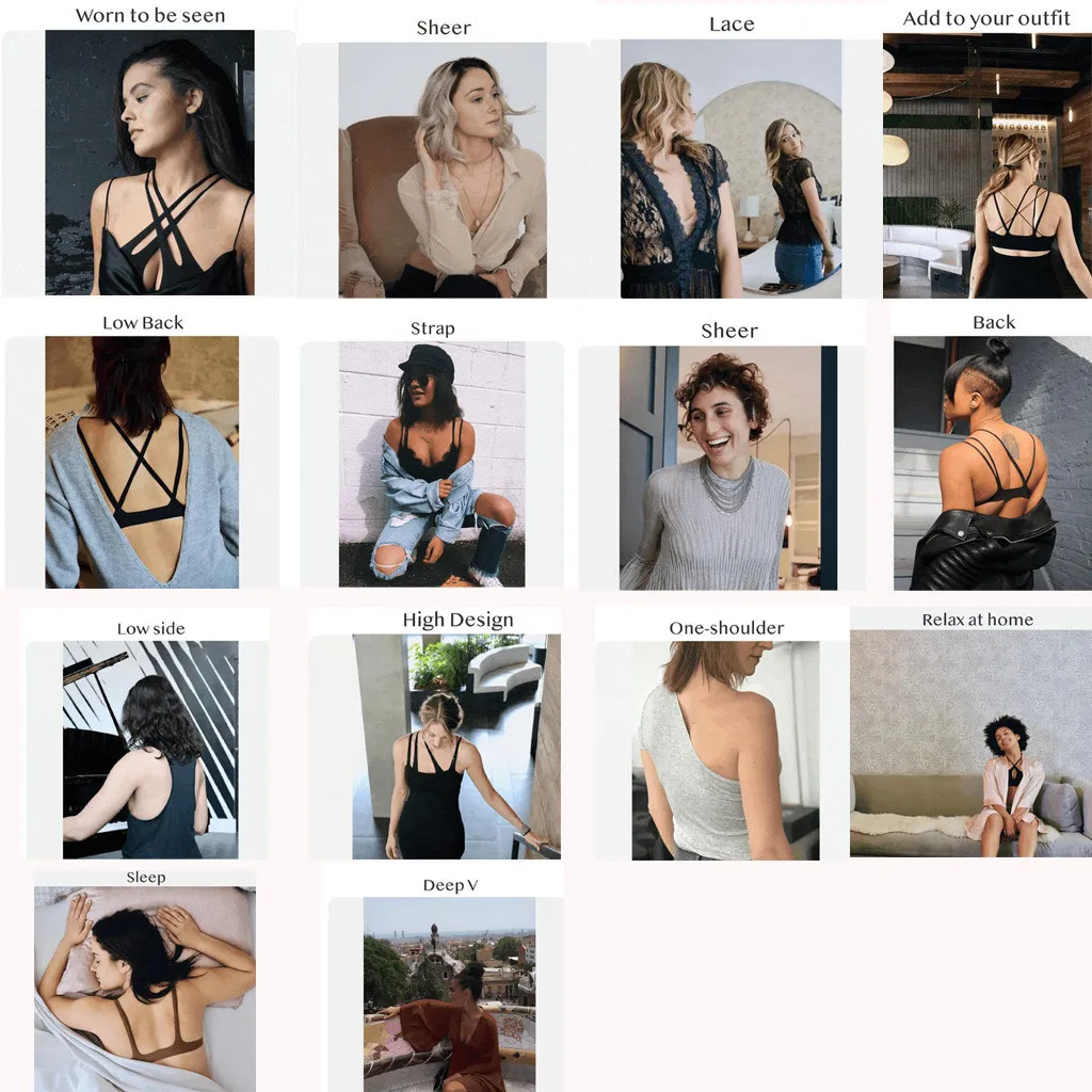 One Piece Bra Intimate High Elastic Innovation For Boobs lightweight Versatility