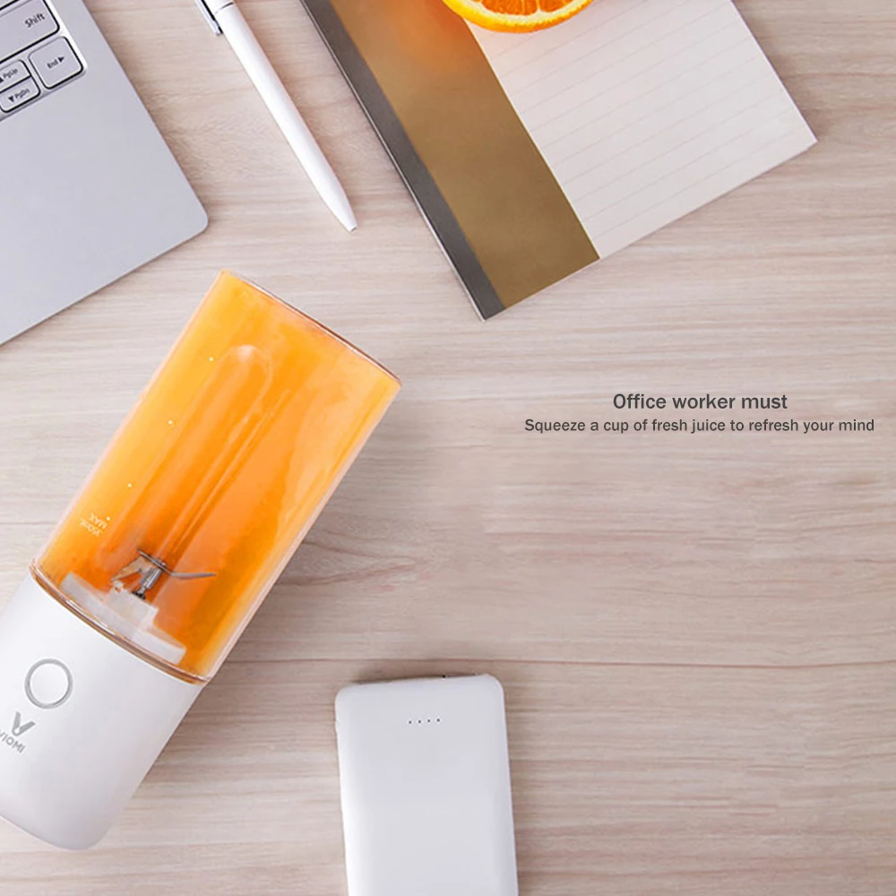 Xiaomi Mijia Viomi портативный небольшой блендер соковыжималка фруктовая чашка Электрический кухонный миксер кухонный комбайн 45 секунд быстрая защита сока
